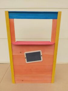 théâtre pliable en bois