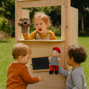théâtre pliable en bois