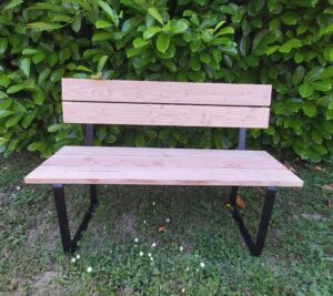 banc confort en bois 120cm