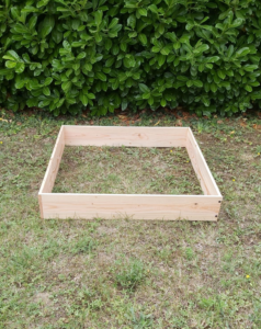 carré potager en bois