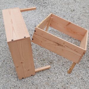 module carré potager en bois