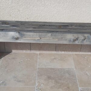 banc harmonie noir et blanc