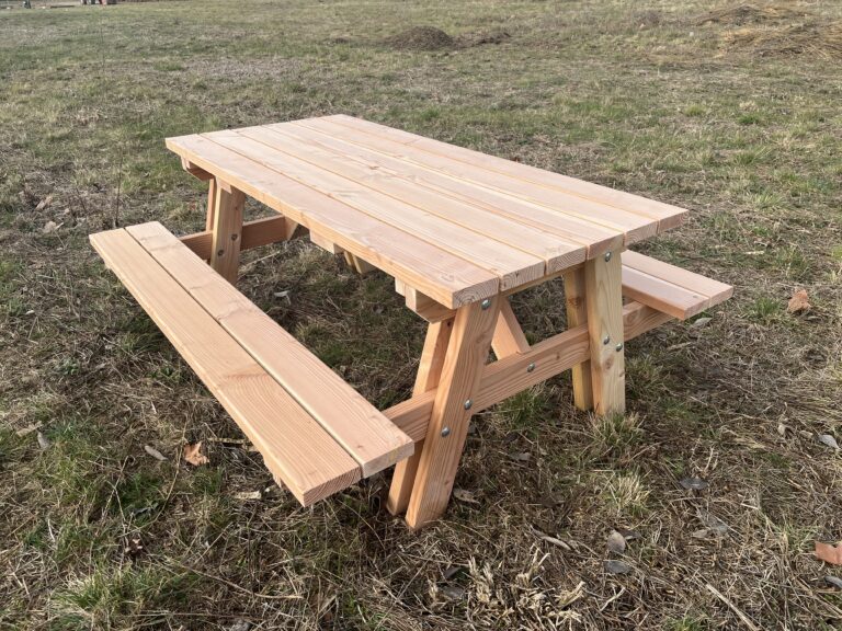 table de pique nique 6 places