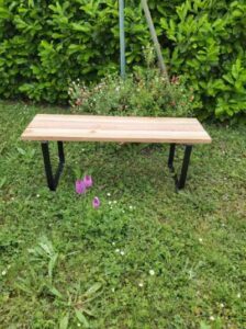 banc en bois 120cm