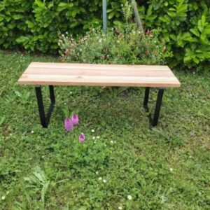 banc en bois 120cm