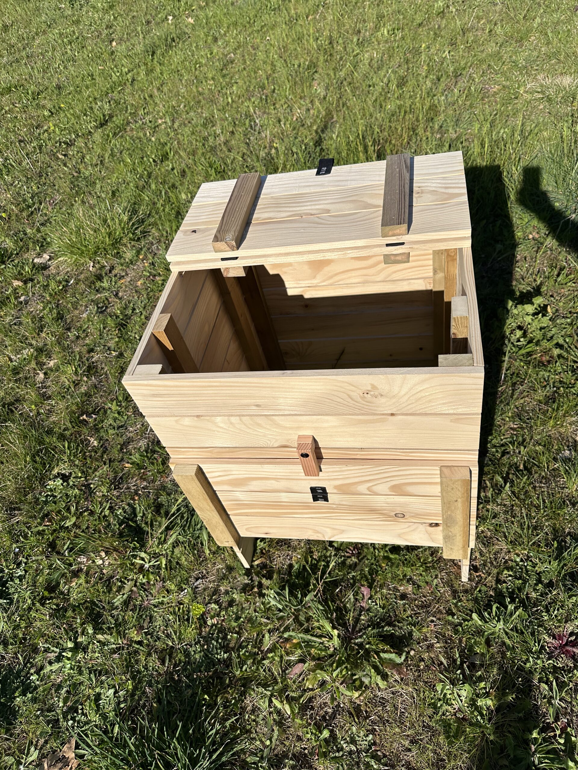 composteur en bois 200l composteur en bois 200l