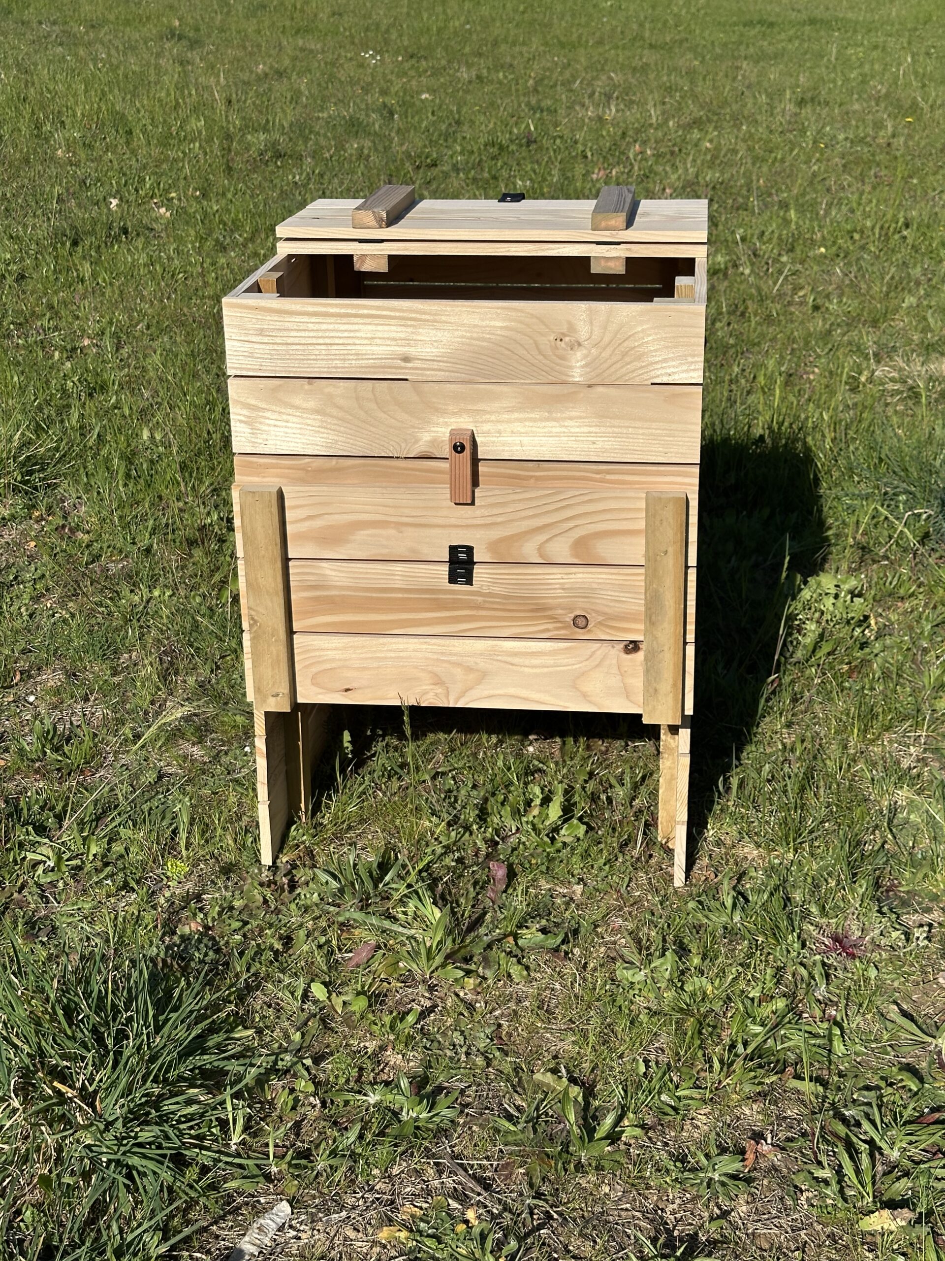 composteur en bois 200l composteur en bois 200l