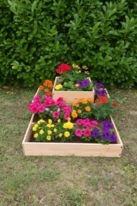 Carré potager en bois, fabriqué à Limoux par Delexter.