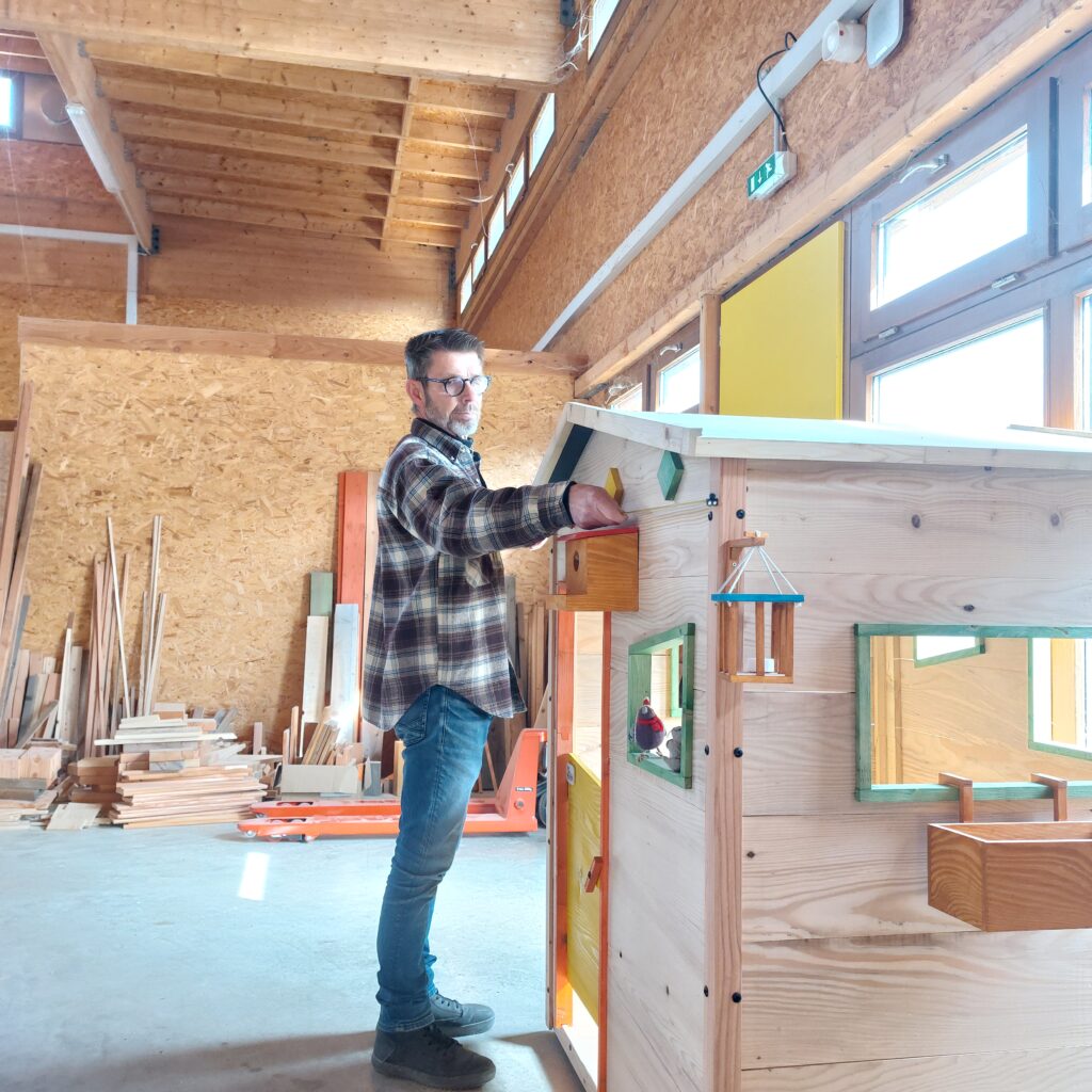 Christophe Delpouve, président de la société Delexter.