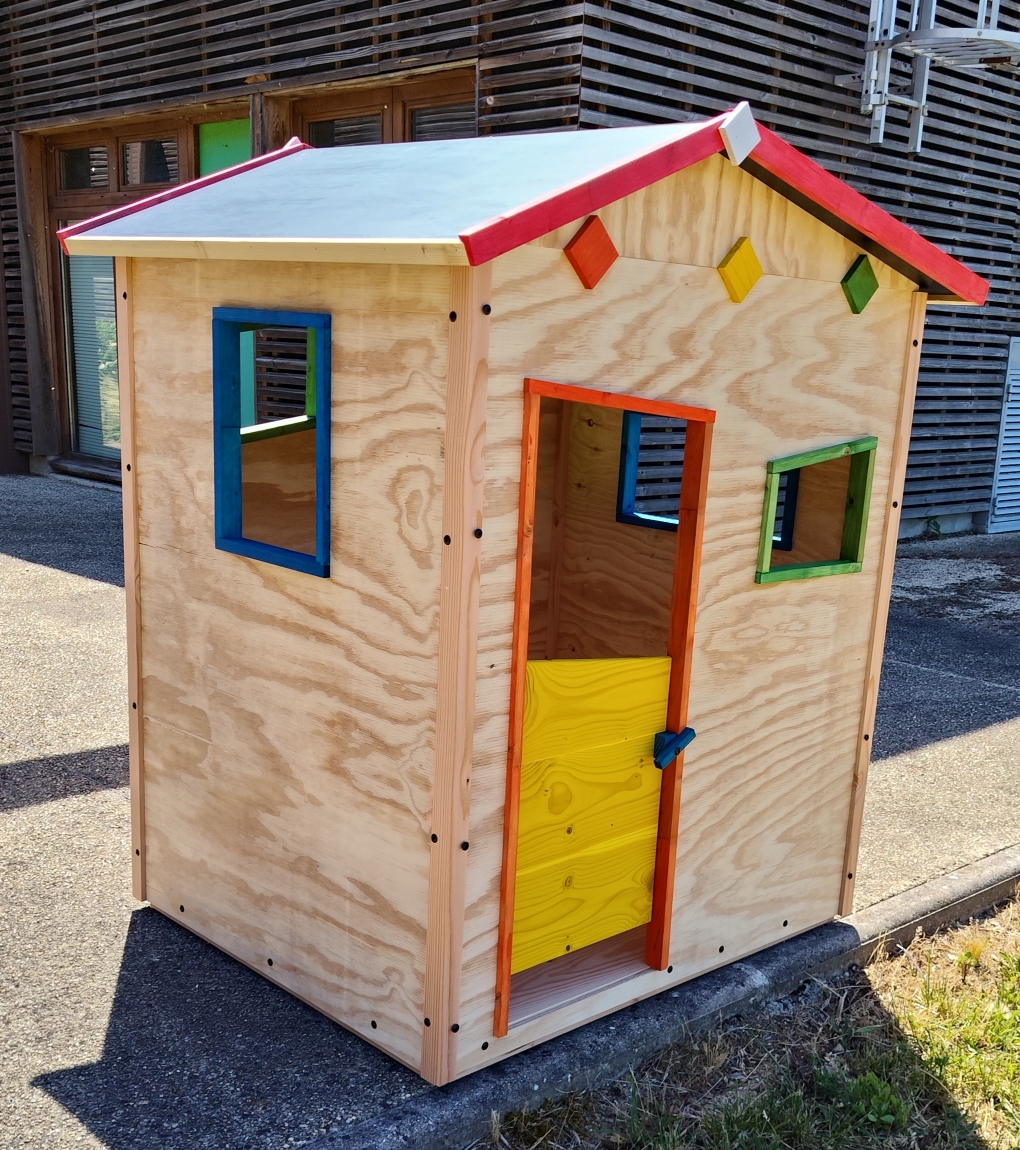 Cabane enfant en bois