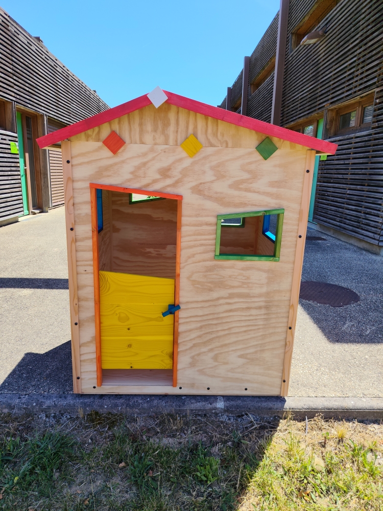 Cabane enfant en bois