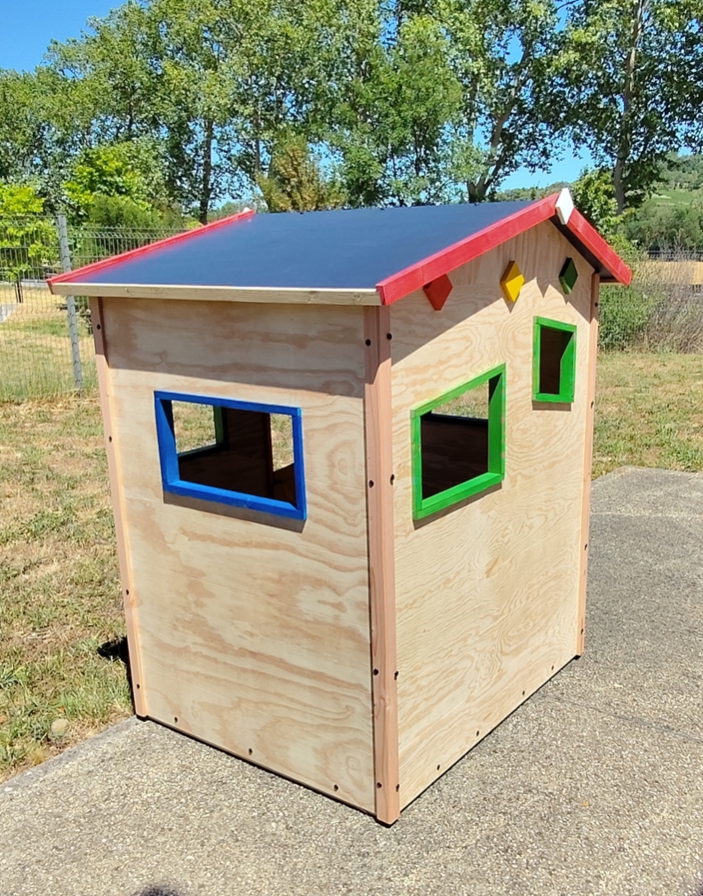 Cabane enfant en bois