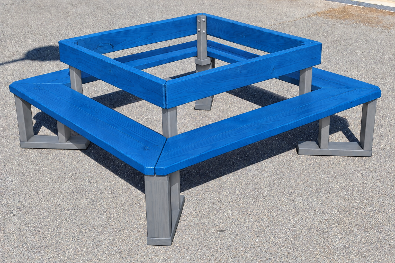 banc tour arbre bleu delexter