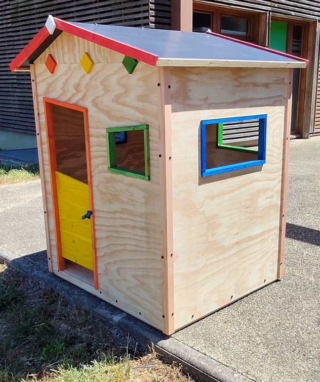 Cabane enfant en bois